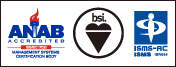 ISO 27001の認証ロゴ
